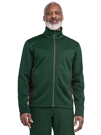 SCHÖFFEL | Herren Unterzieh Jacke Style Pine Fleece | dunkelgrün